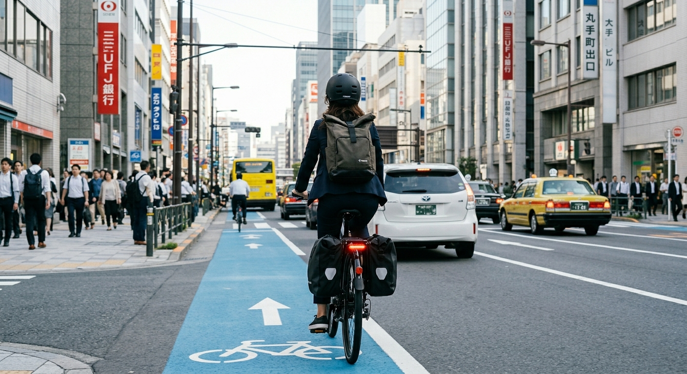 e-bikeで都心通勤してわかったこと｜電車・車・特定小型原付との比較