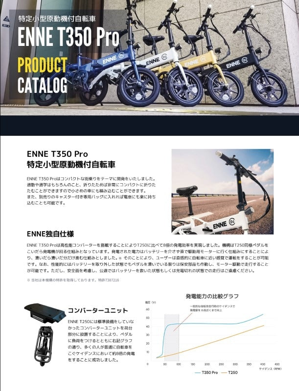 ENNE T350 Pro 特定小型原動機付自転車 画像10 | lecyc ル・サイク